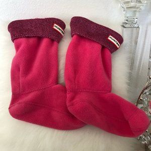 pink boot socks